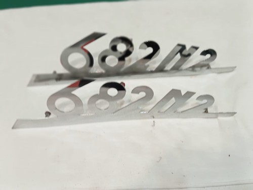 Scritta sigla posteriore fiat - sigla,