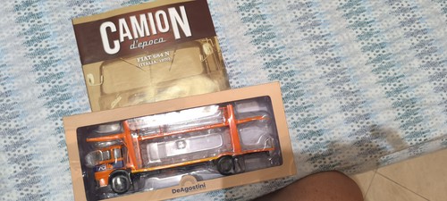 Deagostini camion epoca fiat - deagostini, d'epoca